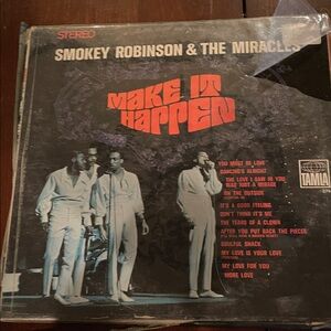 Smokey Robinson & The Miracles: Make it happen Vinyl Record